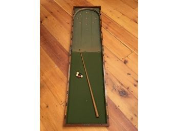 Victorian Table Top Billiards Game