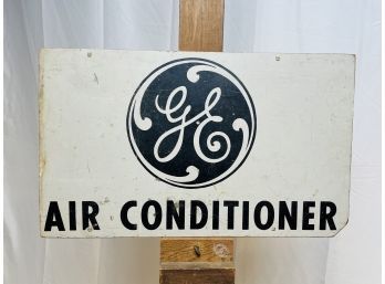 Vintage Masonite GE Advertising Sign