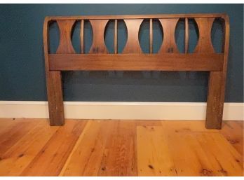 Mid Century Modern Queen Size Headboard And Hollywood Frame