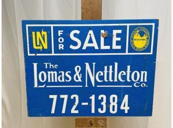 Vintage Masonite For Sale Sign