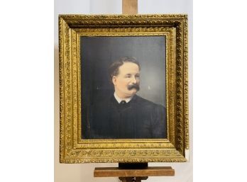 19th Century Portrait In Gilded Frame