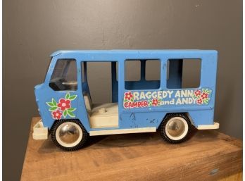 Vintage Raggedy Ann And Andy Camper By Buddy L