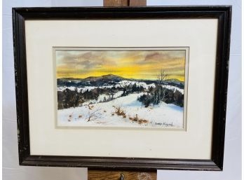 Original Watercolor Signed