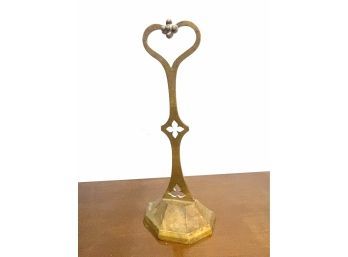 Antique Brass Doorstop