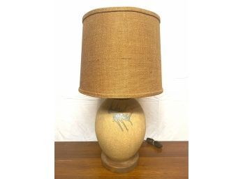 Mid Century Studio Pottery Lamp