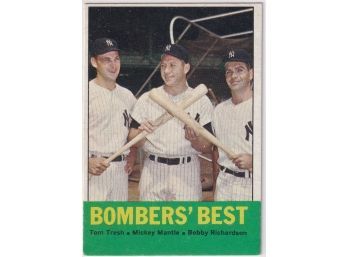 1963 Topps Bomber's Best