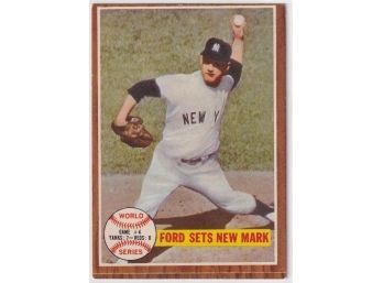 1962 Topps Ford Sets New Mark