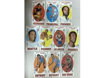 1969 Topps Basketball Cards