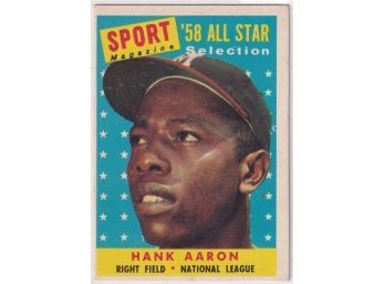 1958 Topps Hank Aaron All Star