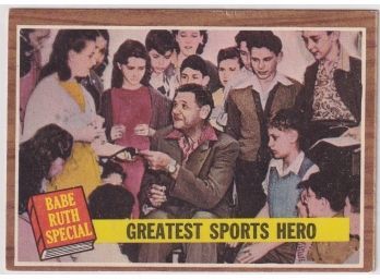 1962 Topps Babe Ruth Special Greatest Sports Hero