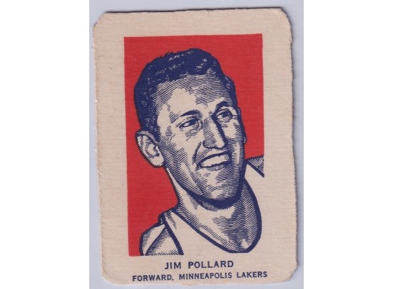 1952 Wheaties Jim Pollard Portrait