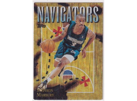 1998 Topps Stephon Marbury Navigators