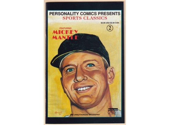 Personality Comics Presents Sports Classics #2 Featuring Micky Mantle