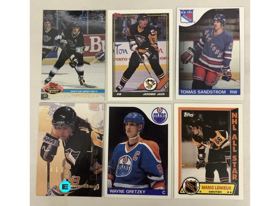 6 Hockey Cards