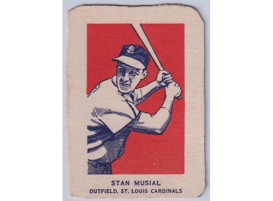 1952 Wheaties Stan Musial Action
