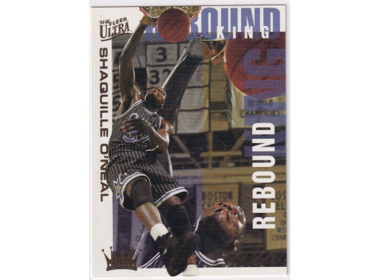1994-95 Fleer Ultra Shaquille O'Neal Rebound