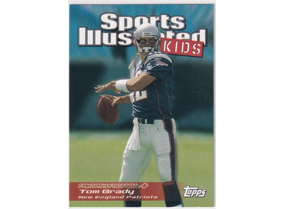 2006 Topps Sports Illustrated Kids Tom Brady  Fantasy Football Plus