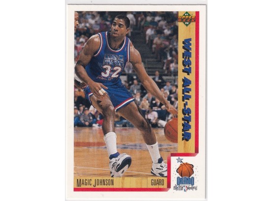 1991-92 Upper Deck Magic Johnson All Star