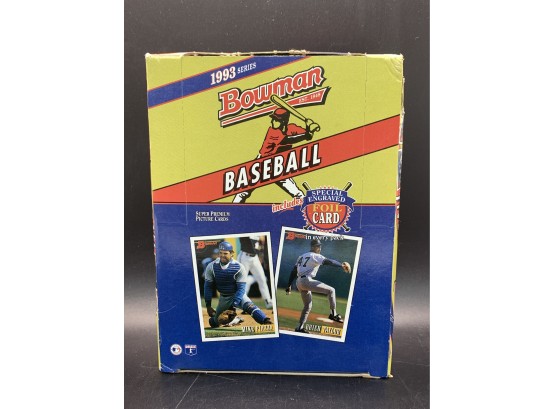 1993 Bowman Baseball  Hobby Box