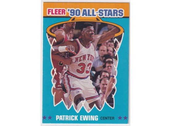 1990 Fleer Patrick Ewing All Star