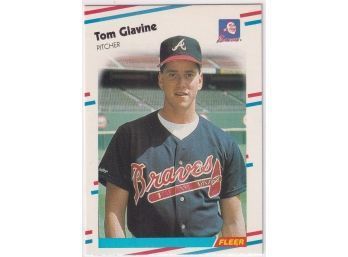 1988 Fleer Tom Glavine Rookie Card