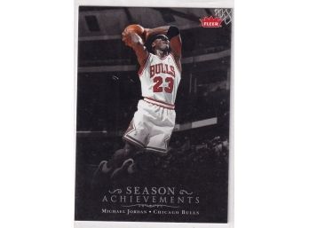 2007 Fleer Michael Jordan Season Achievements