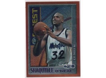 1996 Topps Finest Shaquille O'Neal