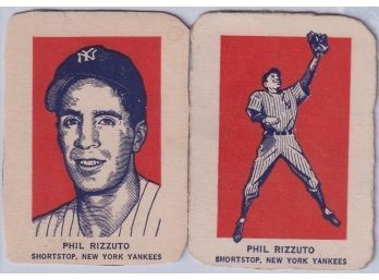 1952 Wheaties Phil Rizzuto Portrait & Action