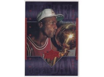 1999 Upper Deck Athlete Of The Century Michael Jordan Triumphs First NBA Title 1991