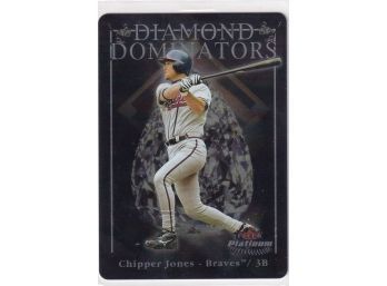 2005 Fleer Platinum Chipper Jones Diamond Dominators