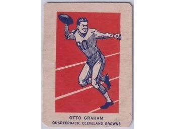 1952 Wheaties Otto Graham In Action