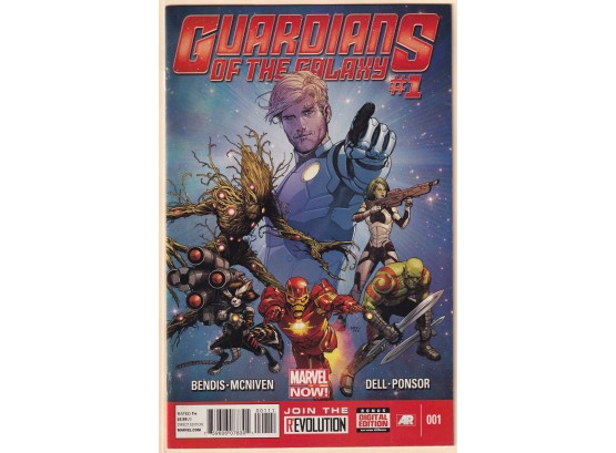 Guardians Of The Galaxy #1 Iron Man Joins The Guardians !
