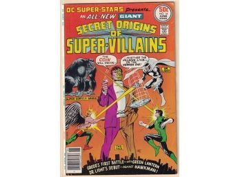 Dc Super Stars #14 Giant Secret Origins Of Super-villains