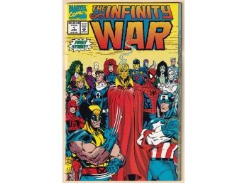 The Infinity War #1-4 Thanos, Avengers, X-men, Spider-man, Etc.