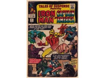 Tales Of Suspense #67 Featuring Iron Man & Captain America: Jack Kriby Cover, Marvel Silver Age !