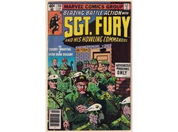 Blazing Battle Action With Sgt Fury #156