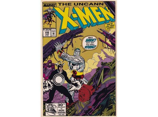 X-men #248 Second Printing, First Jim Lee On X-men!!