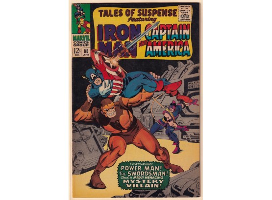 Tales Of Suspense #88 Featuring Iron Man And Captain America! Gil Kane Draws Captain America!