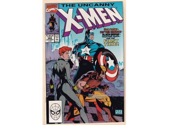 X-men #268 Iconic Jim Lee Cover! Captain America, Black Widow, Wolverine