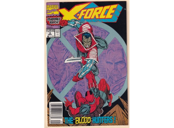 X-force #2 Second Appearance Of Deadpool