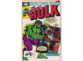 The Incredible Hulk #271 First Appearance Of Rocket Raccoon ! Key Issue!