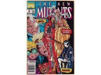 The New Mutants #98 First Appearance Of Deadpool! Key Book! Newstand!!!