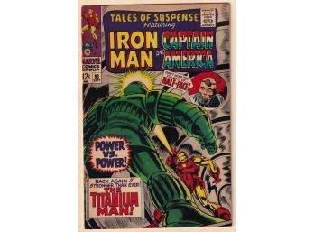 Tales Of Suspense #93 Letter From Future Comic Book Legend Walt Simonson! Iconic Splash Pages!