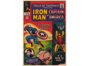 Tales Of Suspense #68 Featuring Iron Man And Captain America ! Stan Lee & Jack Kirby !