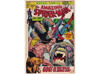 The Amazing Spider-man #103 Gog First Appearance !