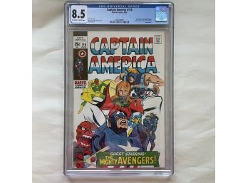 Captain America #116 CGC 8.5