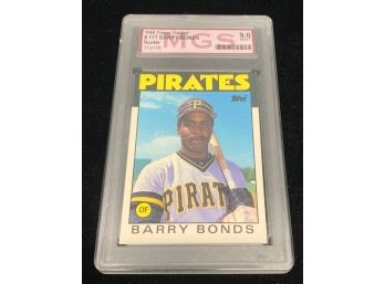 1986 Topps Traded Barry Bonds
