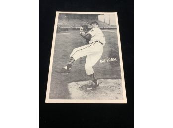 1950 Cleveland Indians Team Issue Bob Feller 8x10