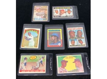Vintage Hank Aaron Card Lot