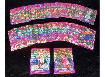 Lot Of 2019 Prizm Basketball Pink Ice Refractors